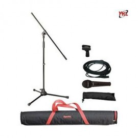 MSK124(P)	Paquete Microfono condensador,stand y Cable XLR/ PLUG - Envío Gratuito
