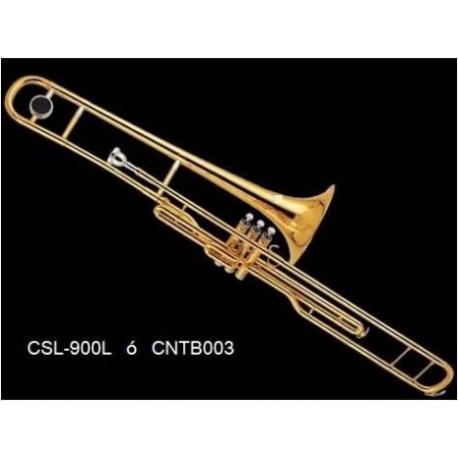 Trombon De Embolos Si B Laqueado Century CNTB003 - Envío Gratuito