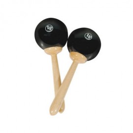 Maracas LP Profesional Fibra De Vidrio Negras LP389 - Envío Gratuito