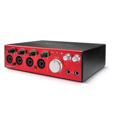 Interface Clarett Focusrite 4 Pre Thunderbolt - Envío Gratuito