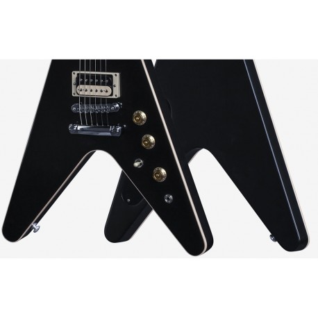 Guitarra Flying V Pro 2016 T Black Ebony Gibson USA - Envío Gratuito