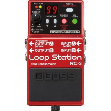 RC-3 Pedal De Efecto Loop Station - Envío Gratuito